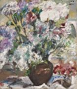 Lovis Corinth Flieder und Anemonen oil